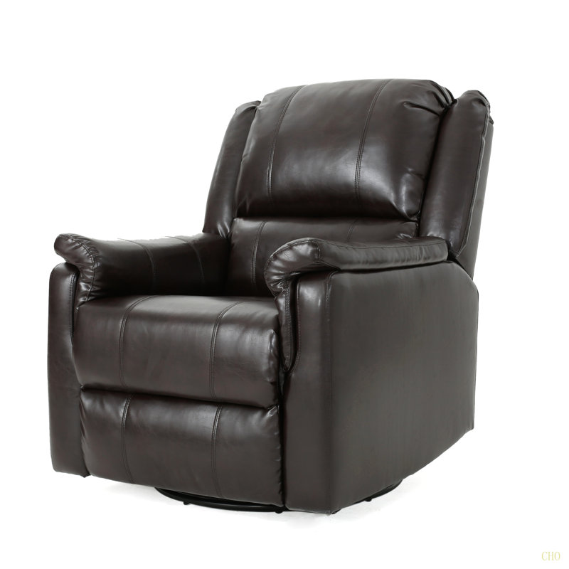 Fauteuil inclinable en polyuréthane inclinable et pivotant en polyuréthane