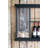 Floating Wine Bar Shelf with Glass Holder