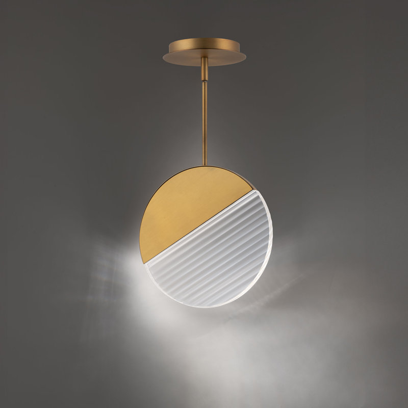 Crescent LED Pendant, 4000K