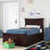 Daury Solid Wood Platform Bed with Matching Footboard and Storage Drawers
