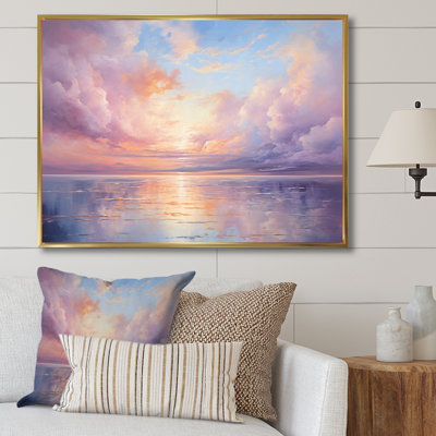 «Sunset Cotton Candy Skies II», impressions sur toile