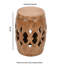 Sabara Solid Wood Block End Table