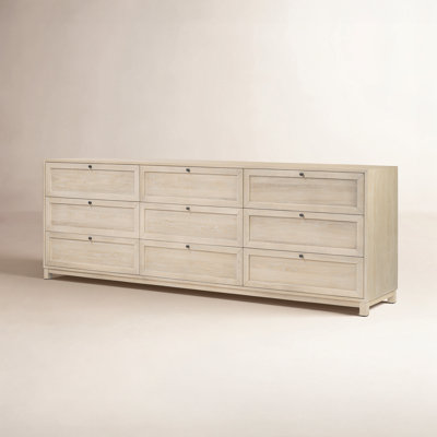 Sonata 88" W 9-Drawer Dresser