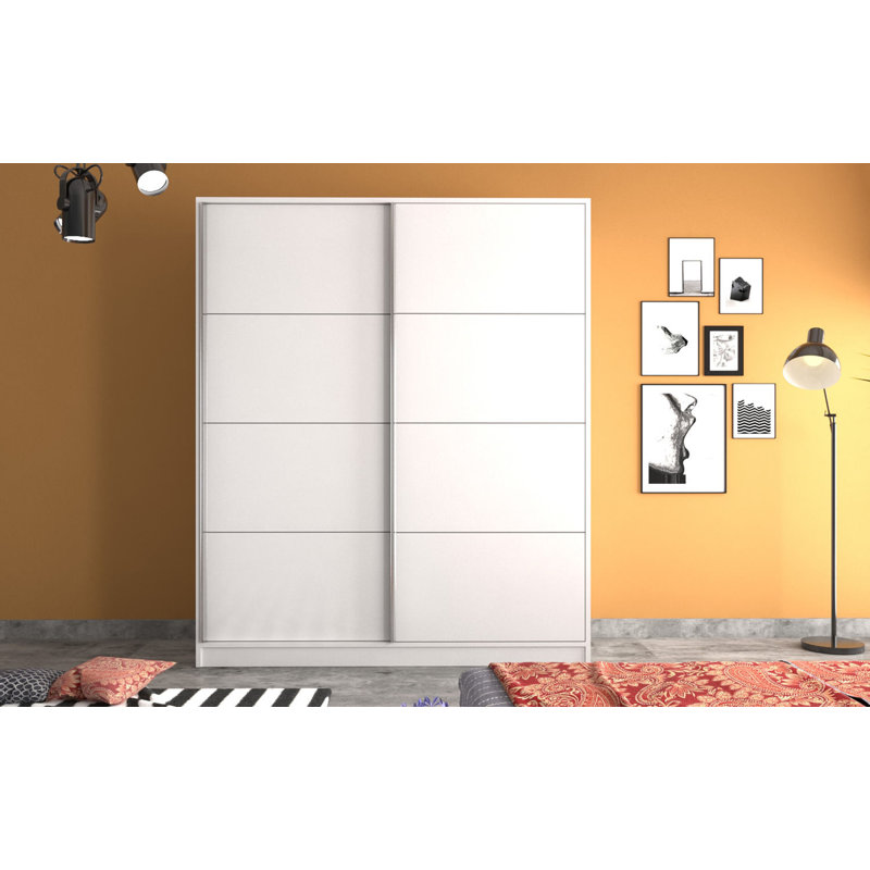 Emmilou 2 Door Manufactured Wood Wardrobe