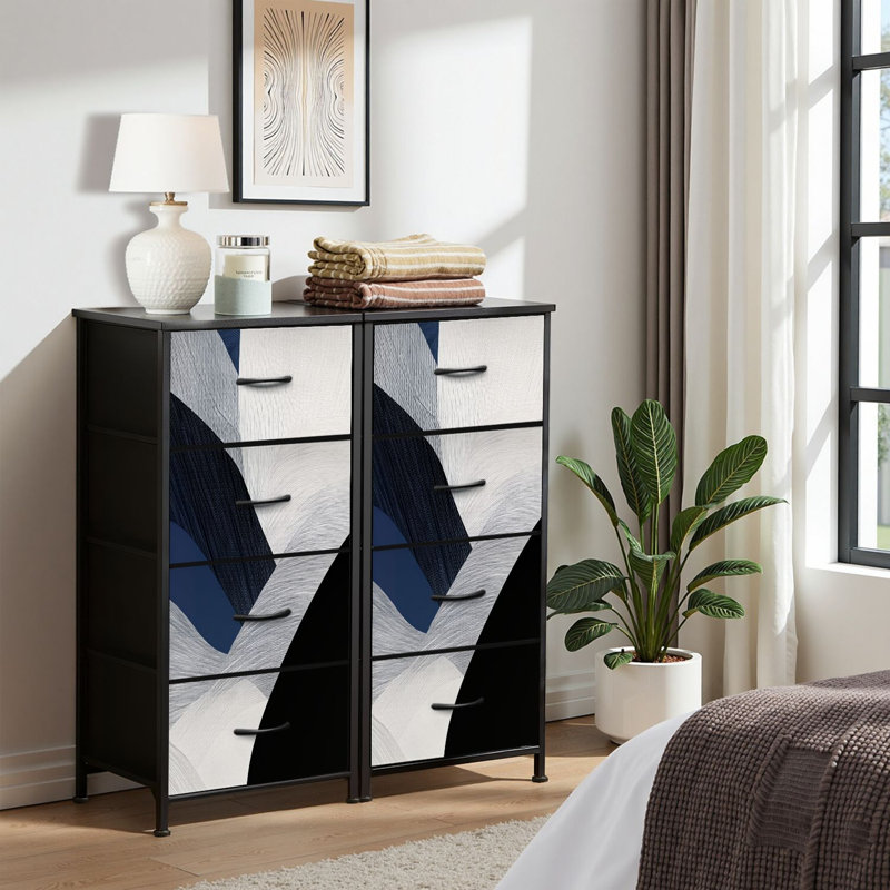 Commode pour commode de chambre pour commode Creative Minimalist Abstract Commodes et commodes en tissu
