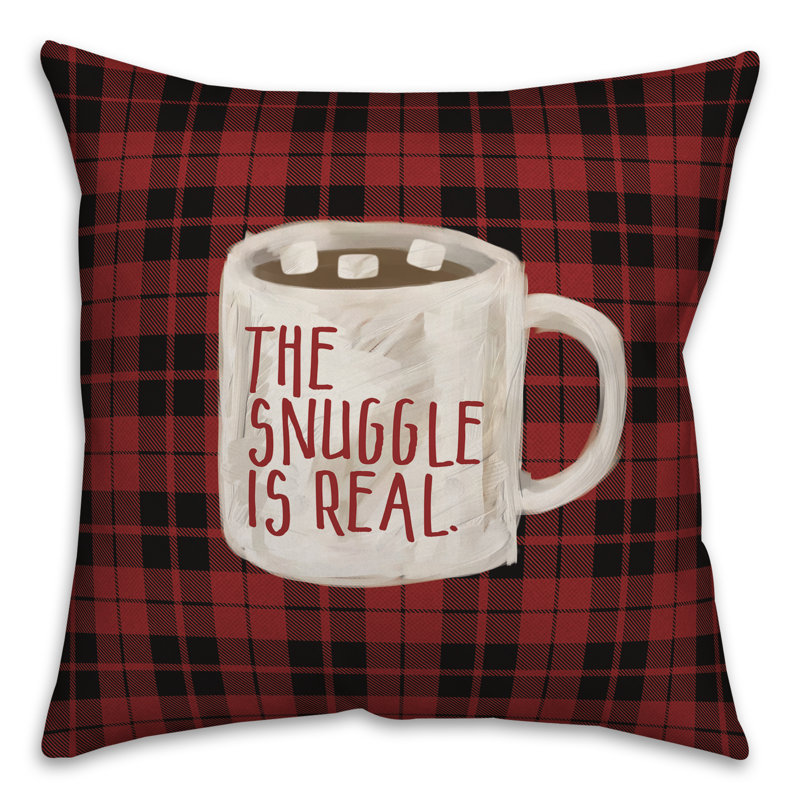 Plaid Throw Pillow
