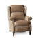 Fauteuil inclinable standard en similicuir 33,5 po Miller