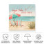 Toile d'extérieur Walliston Janelle Penner «Beach Time II»-87945471