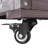 80.5" Solid Wood Outdoor Kitchen Island With Stainless Steel Top, Grill Cart Compatible With Big Green Egg & Blackstone-407701260