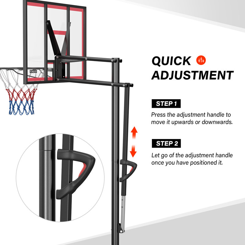 Panier de basketball en acier Winado