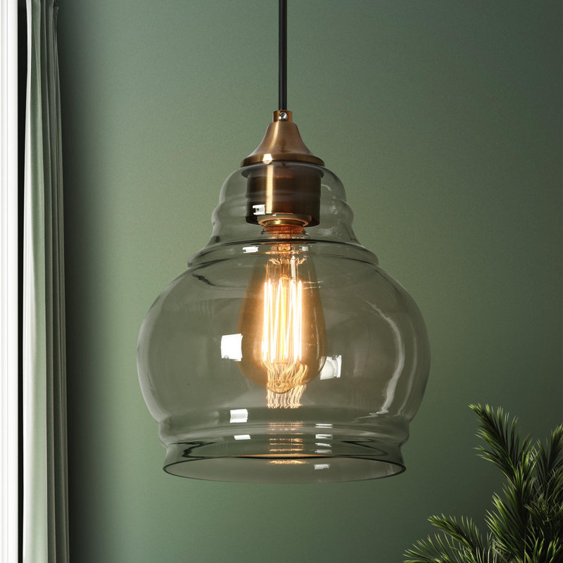 Luminaire suspendu simple à 1 lumière Ahlanni