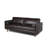 Modern Sofa Mid-Century Tufted Leather Sofa-864098837