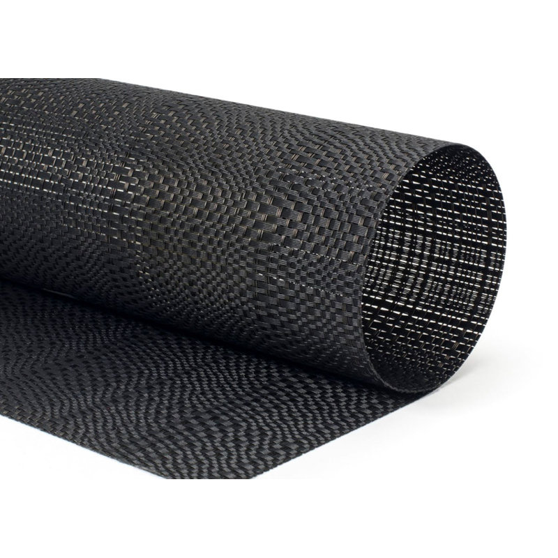 Ensemble de napperons en vinyle Metroweave®, Noir
