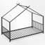 Lit plateforme simple en métal-106803165