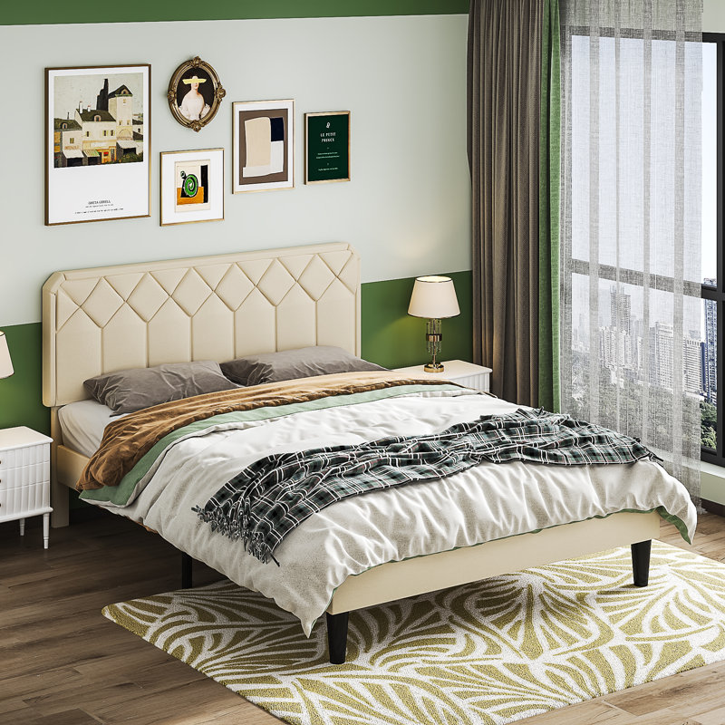 Metal Piece Bedroom Set, Queen, Gray