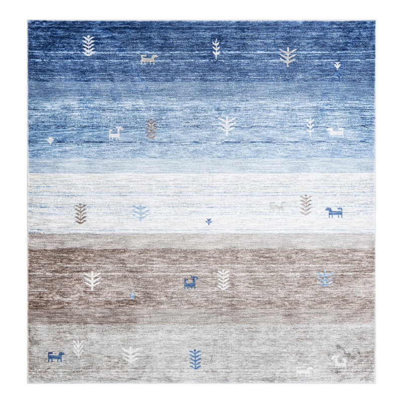 Tapis Keasya, Carré 7 pi 10 po