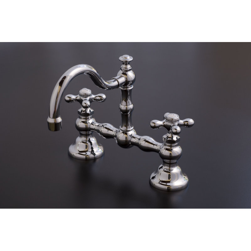 Robinet de salle de bain à fixation sur le comptoir avec bonde, Bronze huilé non laqué