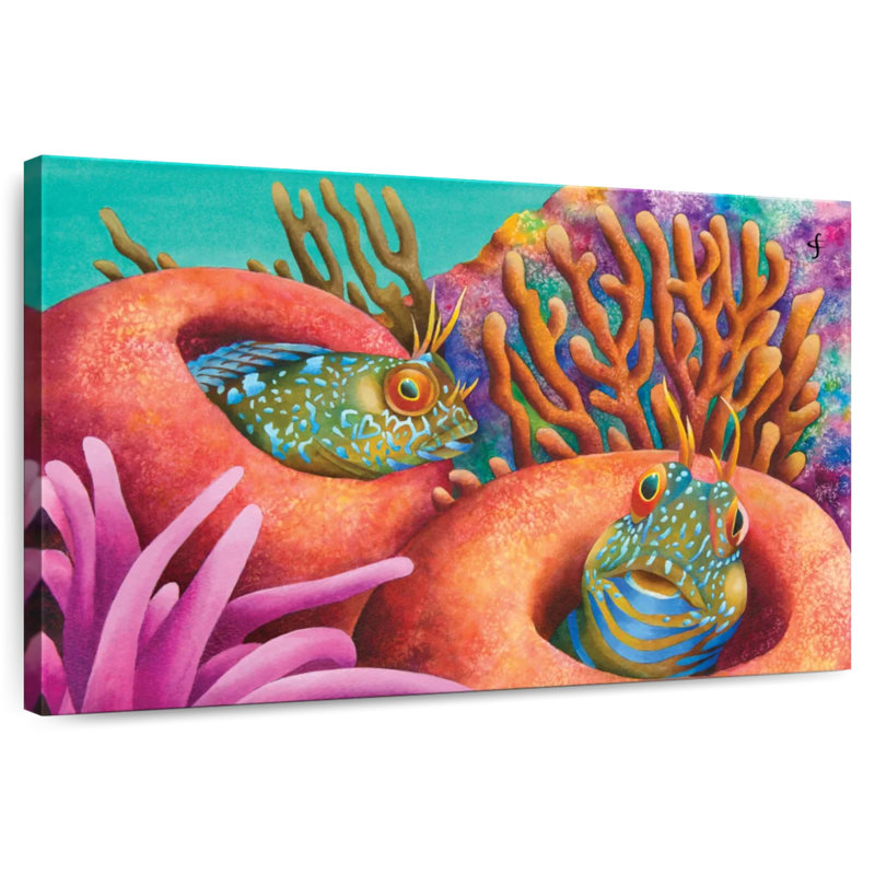 Brampt Seaweed Blennies, 8" H x 12" W