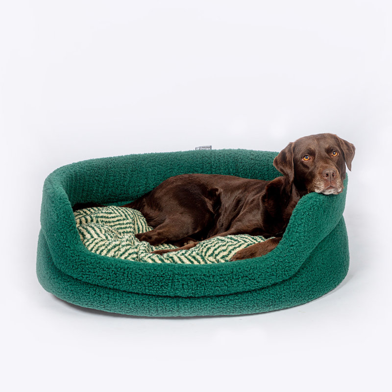 Fleece Pet Bed, 30cm H x 63cm W x 89cm D