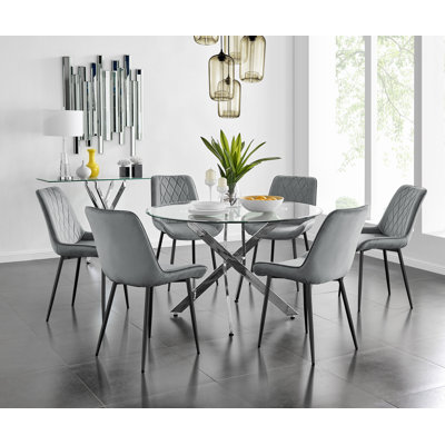 Bernell 6 - Person Dining Set