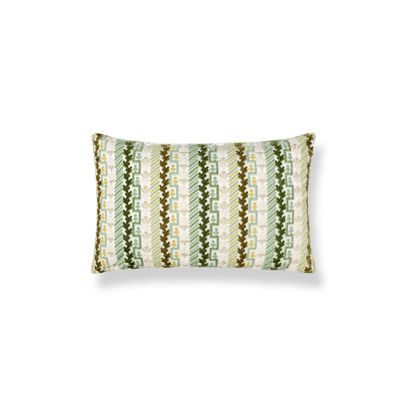 VILLELAURE PILLOW, Moss Villelaure, Rectangle - 22"H x 14"W