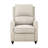 Fabric Upholstered Push Back Reclining Chair Comfort Solid Wood-1750501474