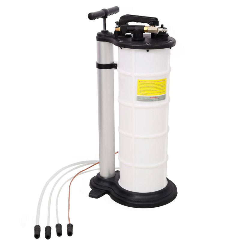 Pompe d'extraction d'huile pneumatique / manuelle 9L, extracteur d'évacuateur de fluide de vidange d'huile pour évacuation de vide de liquides automobiles