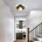 Vintage Glass Light Ceiling Light Mid-Century Modern Flush Mount Light Fixtures-110440213