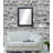 Arlinna Solid Wood Flat Wall Mirror-1581513970