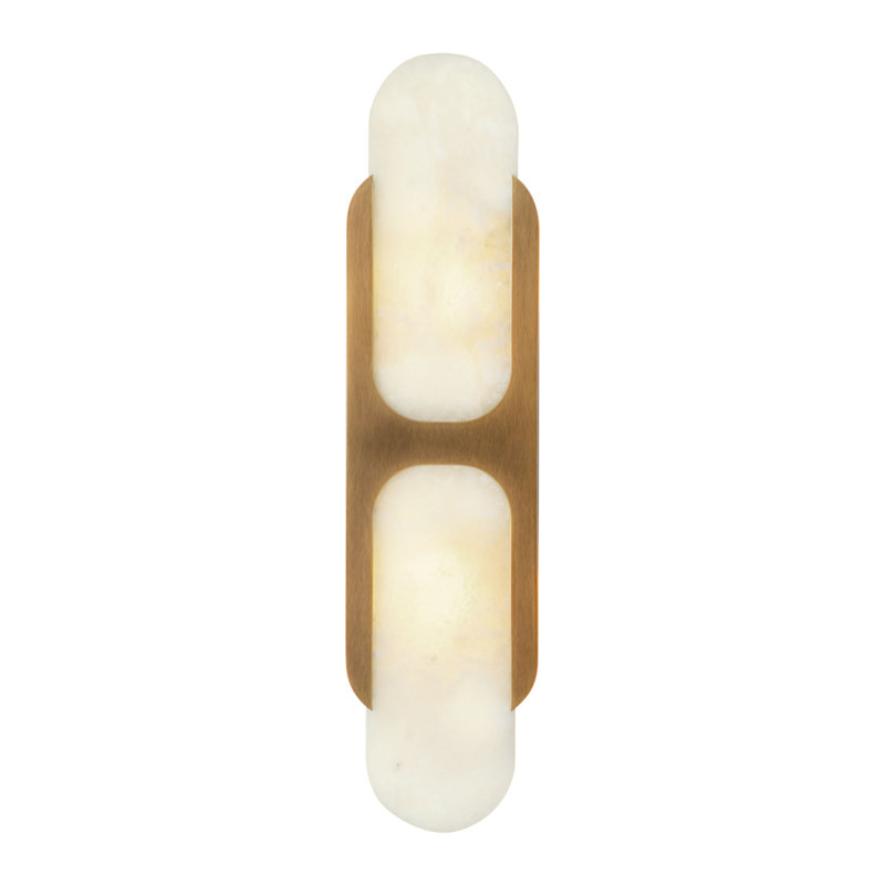 Odin 2 - Light Bath Sconce, Vintage Brass