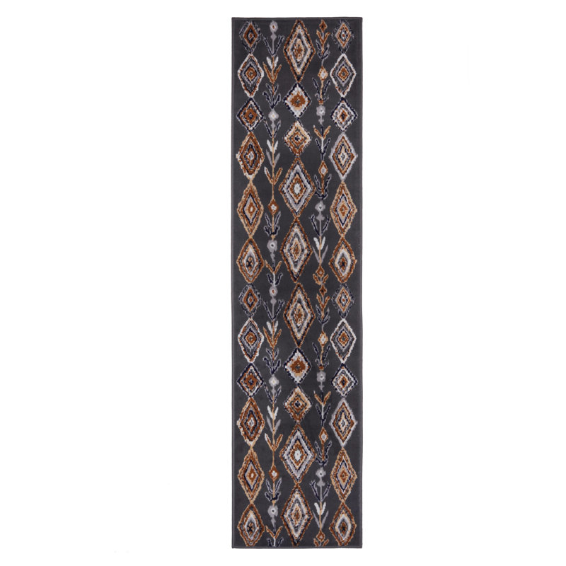 Bouscat Moroccan Indoor Rug, Runner 2' x 8'