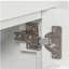 Meuble-lavabo de 30 po avec lavabo en céramique, armoire de salle de bain simple blanche avec 2 portes et une tablette, portes-120102159