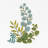 Ensemble de serviettes 4 pièces Botanica-76072148