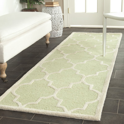 Cannen Hand Tufted Wool Geometric Rug