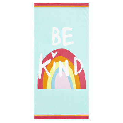 Be a Rainbow Beach Towel Single
