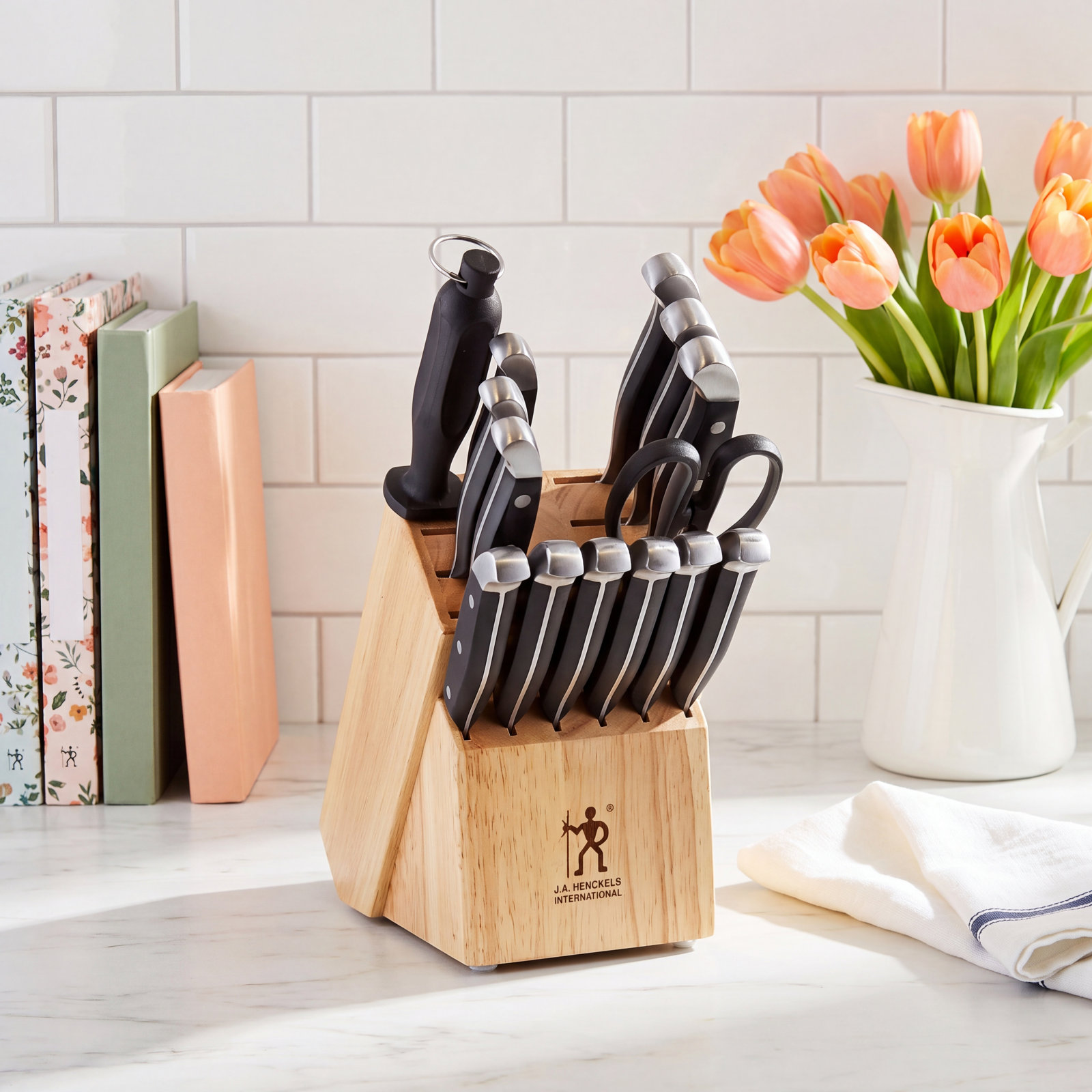 HENCKELS Statement 15-Piece Knife Block Set