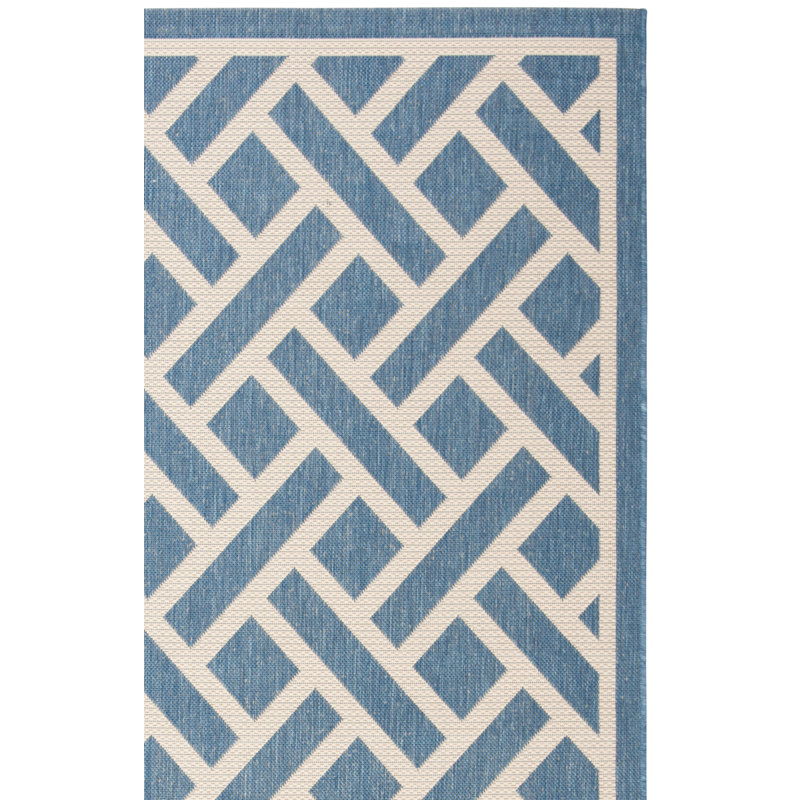 Vondrus Performance Geometric Indoor/Outdoor Area Rug, Rectangle 6'7" x 9'6"