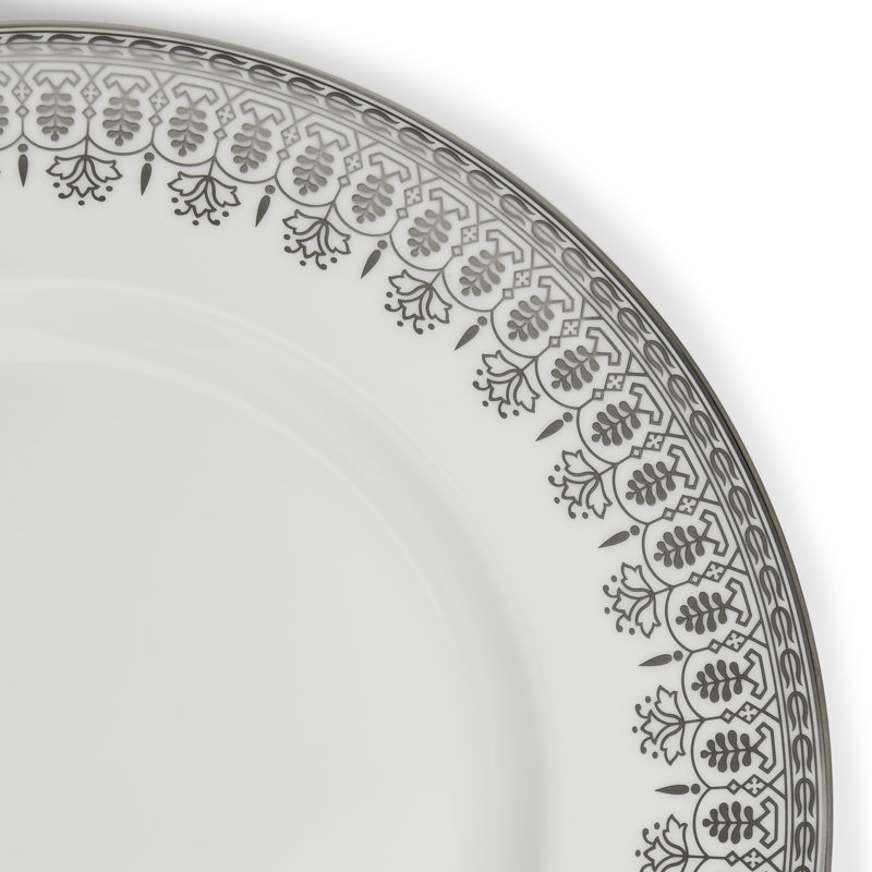 Wedgwood Silver Tonquin Dinner Plate 10.7in
