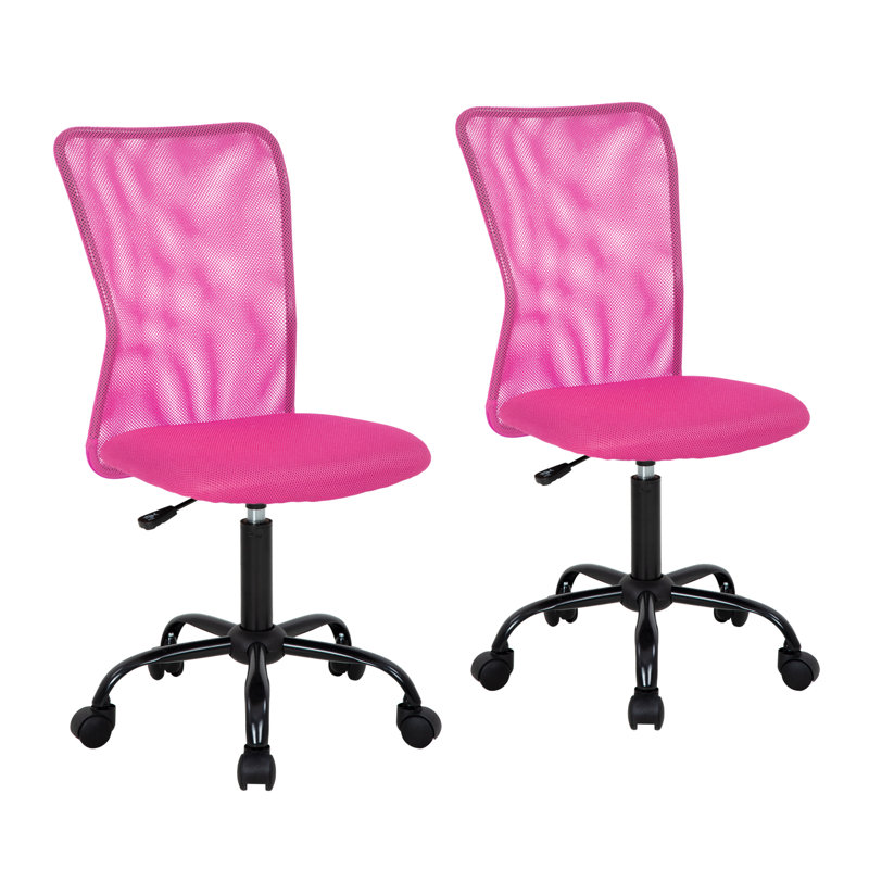 Mesh Task Chair, Pink