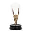 Deer Skull with Bel Glass Sculpture-1488515017