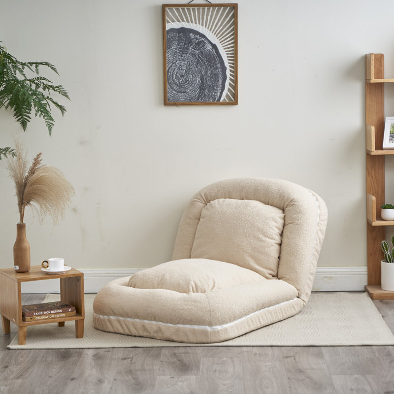 Triple Fold Down Sofa Bed, Beige