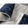 Tapis gris / bleu Angharad