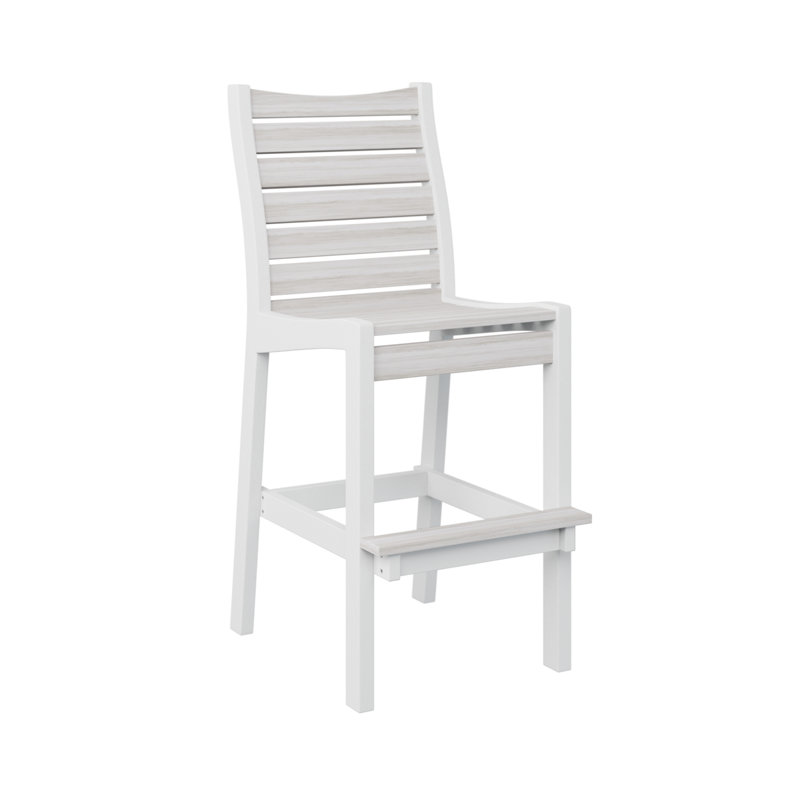Bristol Bar Chair, Seashell, 30.2"