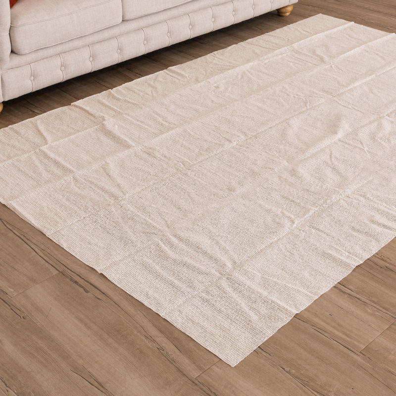 Bouck Ultra Thin Profile 0.01” Non Slip Rug Pad, Rectangle 6' x 9'