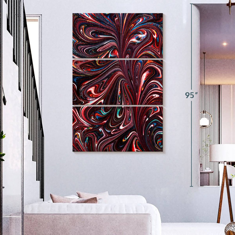 Avery Trippy Space, 74" H x 48" W