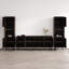 Meuble audio-vidéo Swing 116.4 "190 SB-BK-BK