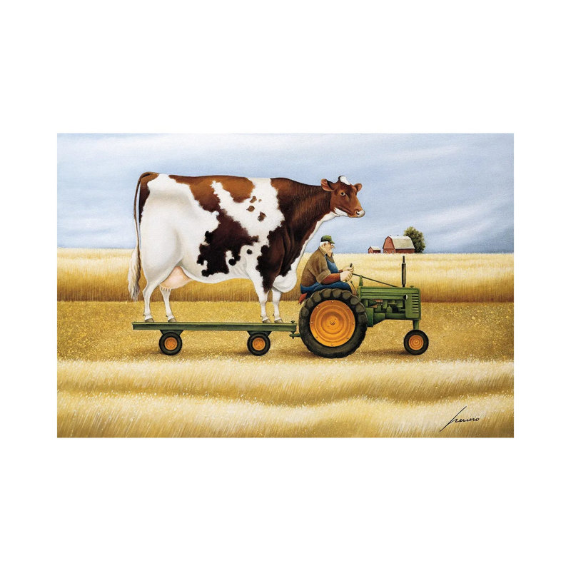 Ride to the Fair 1 Piece Wrapped Canvas Painting, 30.48 cm H x 45.72 cm W