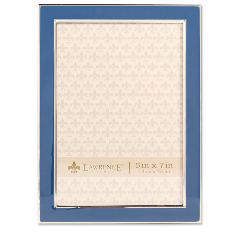 Brezza Navy Matte Picture Frame, 5" x 7"