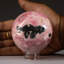 Polished Rhodonite Small Sphere from Peru