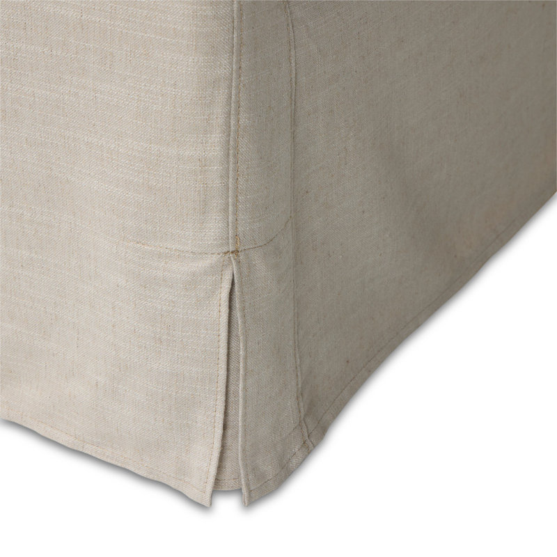 Daphne Upholstered Bed, Twin, Savoy Parchment